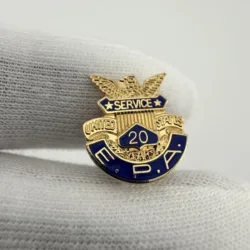 EPA Environmental Protection Agency 20 Years of Service Pin - RARE