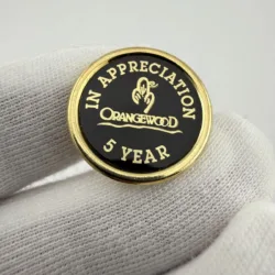 Orangewood 5 Year Employee Service Award Pin