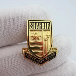 1989 Seafair 40 Years Anniversary Tie Tack Pin