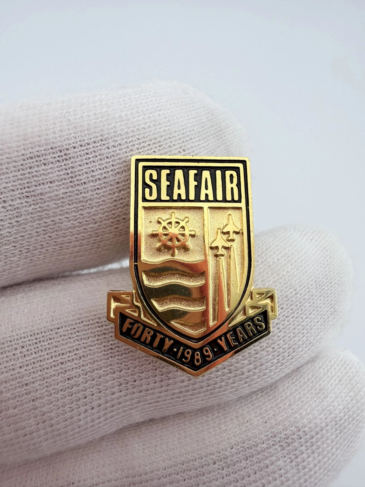 1989 Seafair 40 Years Anniversary Tie Tack Pin
