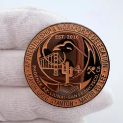 LIUNA Phoenix San Francisco Apprenticeship & Workforce Delegation Pin
