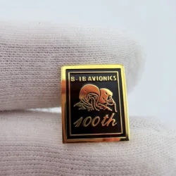 B-1B Avionics 100th Tie Tack Pin
