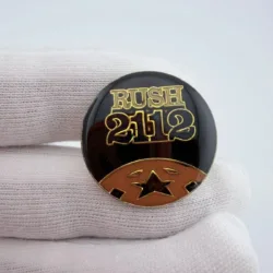 Vintage Rush 2112 Lapel Pin