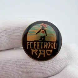 Vintage Fleetwood Mac Lapel Hat Pin
