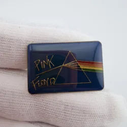 Vintage Pink Floyd Dark Side Of The Moon Lapel Pin
