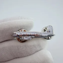 Handley Page Hastings TG503 Airplane Lapel Pin - Dual Clasp