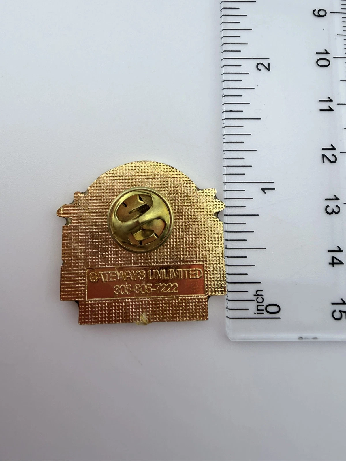 2007 Super Bowl XLI Host Committee NFL South Florida Pin - Yellowing - Image 4
