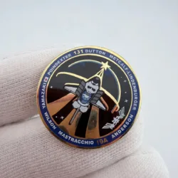 NASA Discovery Space Shuttle STS-131 Lapel Pin