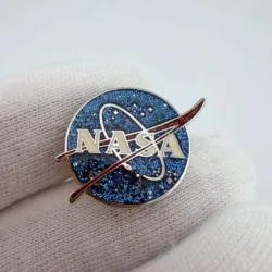 NASA Meatball Logo Insignia Pin by Pinnacle Designs
