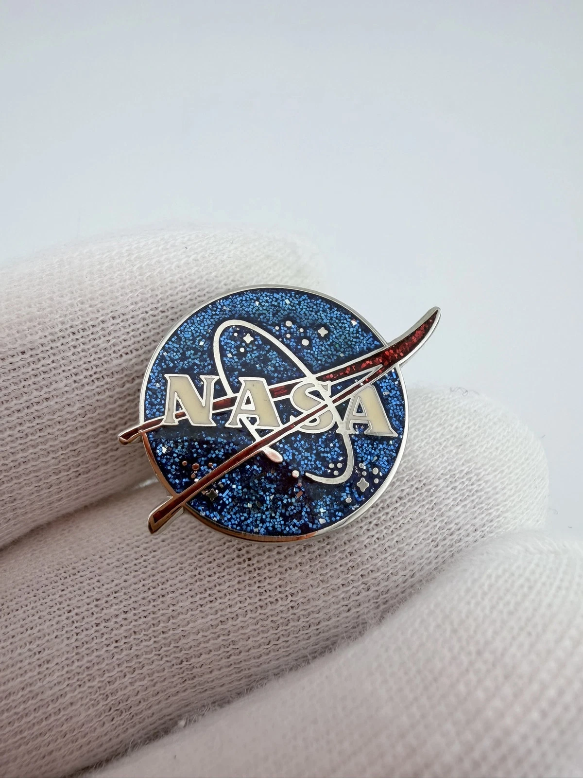 NASA Meatball Logo Insignia Pin by Pinnacle Designs
