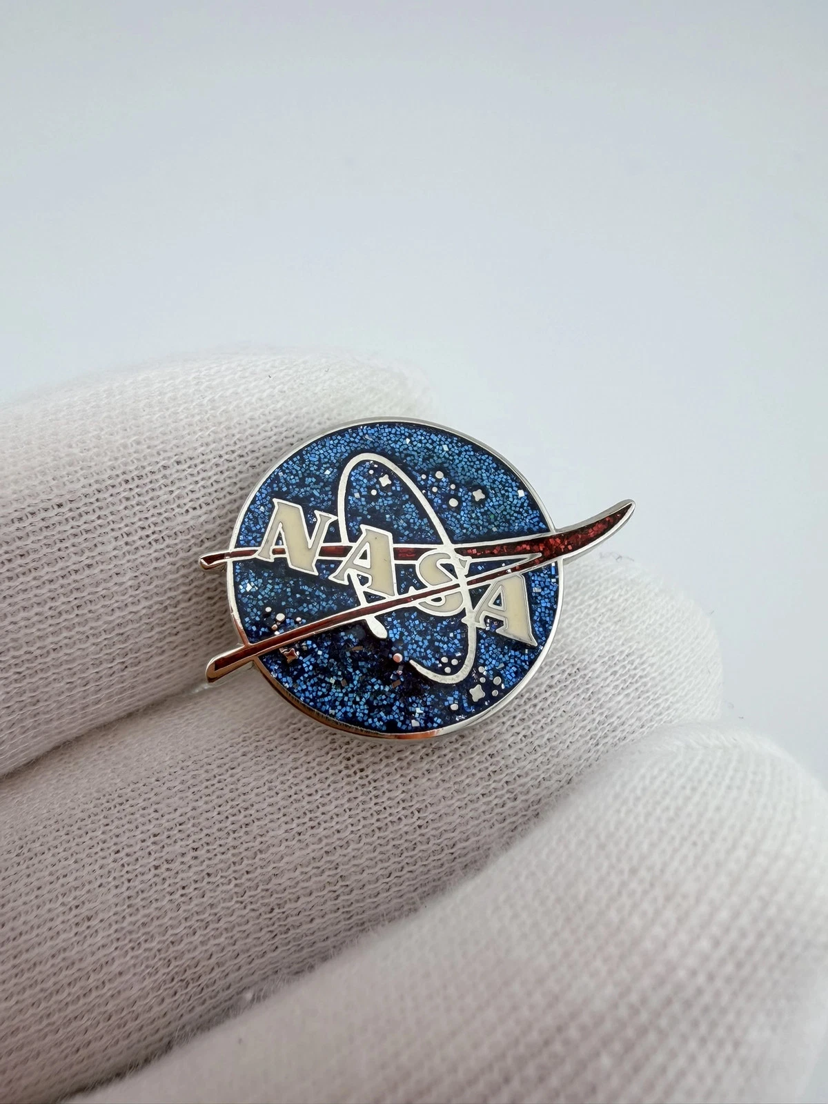 NASA Meatball Logo Insignia Pin by Pinnacle Designs - Image 2