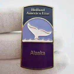 Holland America Line Alaska Lapel Hat Pin