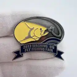 2013 Washington State Fly Fishing Fair Lapel Hat Pin
