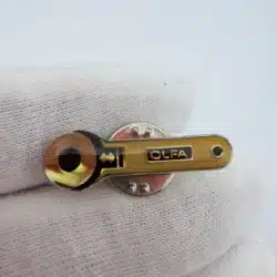 OLFA Quick-Change Rotary Cutter Lapel Hat Pin