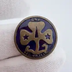 Vintage GSP Girl Scouts Pin Brooch